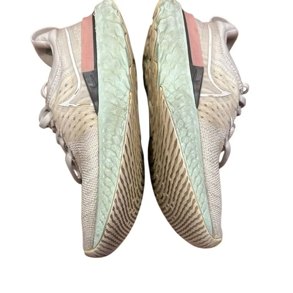 Nike React Infinity Run Flyknit – Phantom/Pink/Mint | Women’s Size 5.5